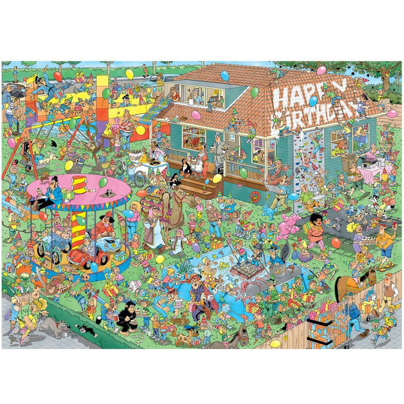 Jan Van Haasteren, Children's Birthday Party - 1,000 pieces