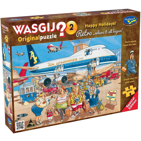 Retro WASGIJ Original 2: Happy Holidays! - 500 pieces