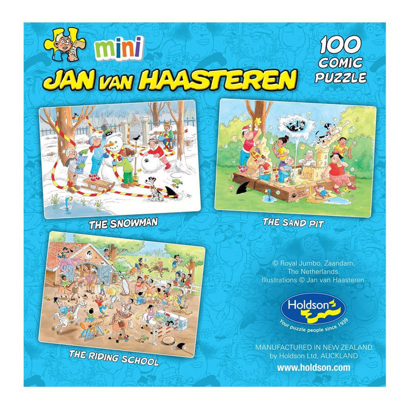 Jan Van Haasteren, The Riding School - 100 pieces