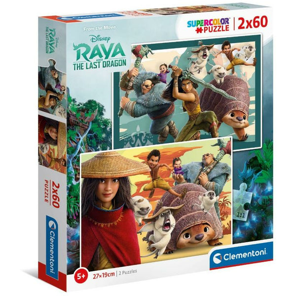 Super Colour: Disney Raya and the Last Dragon - 2 x 60pc