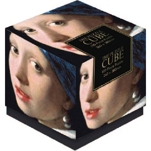 Cube, Vermeer Girl Pearl Earring - 100 piece