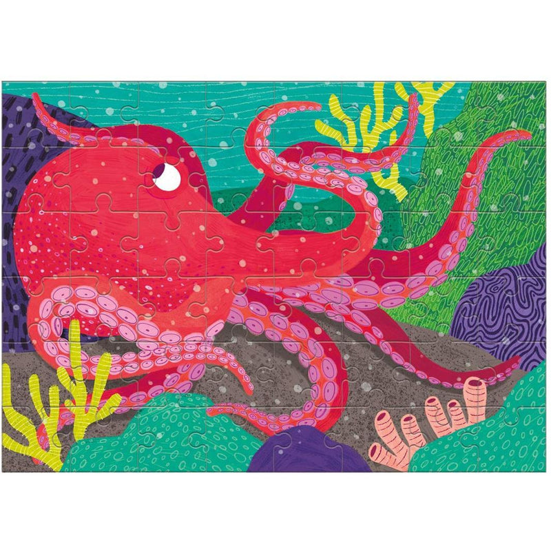 Mini Puzzle, Giant Octopus  - 48 Pieces