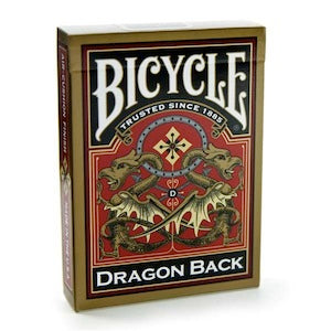 Bicycle Playing Cards - Gold Dragon Back