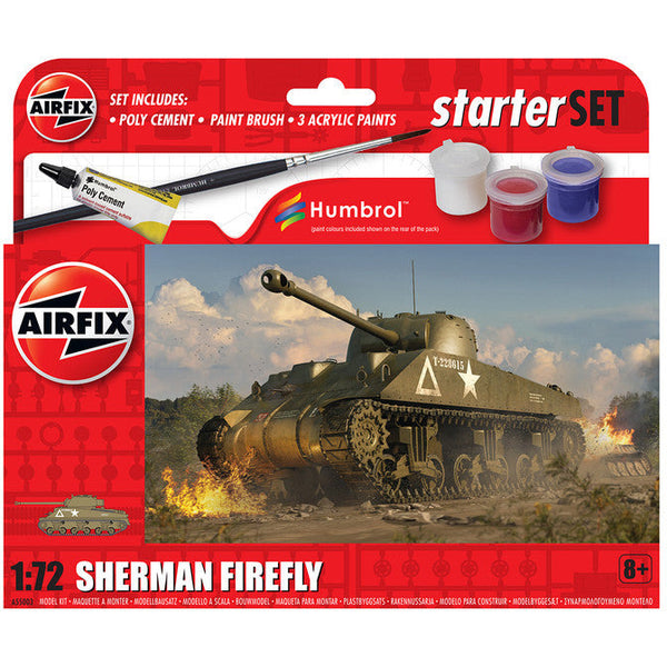Airfix: Starter Set - Sherman Firefly 1:72