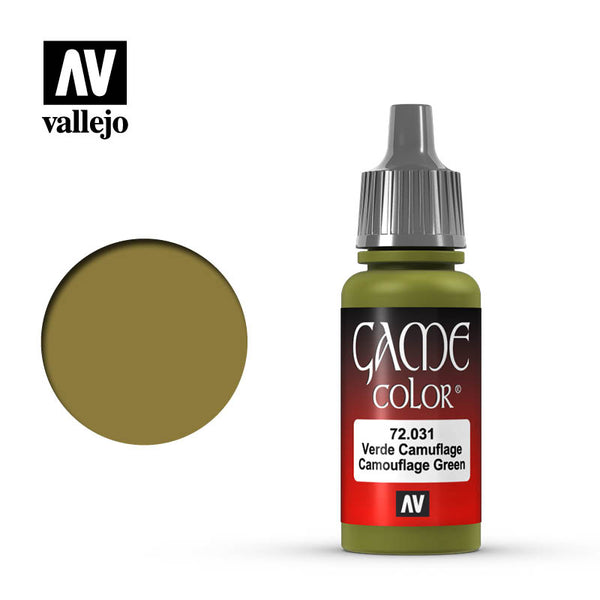 Vallejo Game Color - Camouflage Green 17 ml