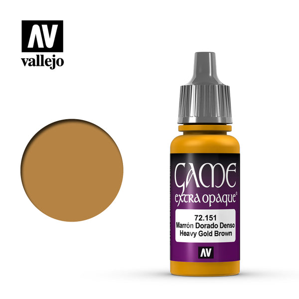 Vallejo Game Color - Heavy Gold Brown 17 ml