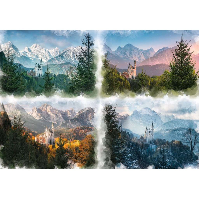 Castle Through the Seasons - 18000 Pieces