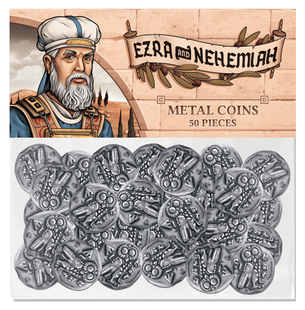 Ezra & Nehemiah Metal Coins
