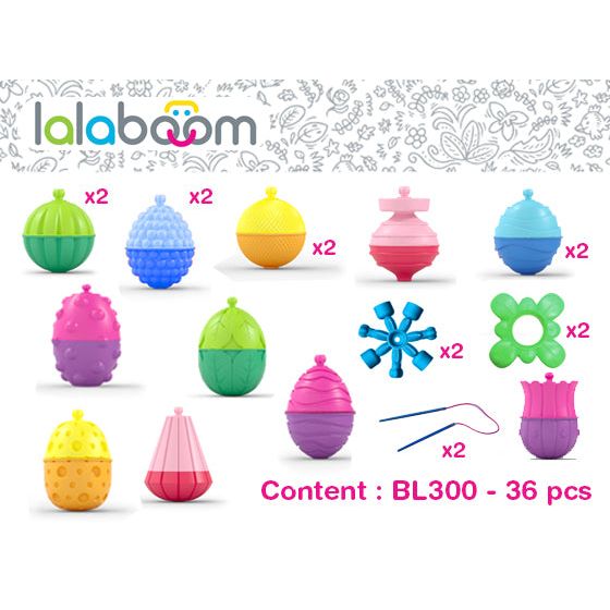Lalaboom - 36 Piece Beads and Accessories