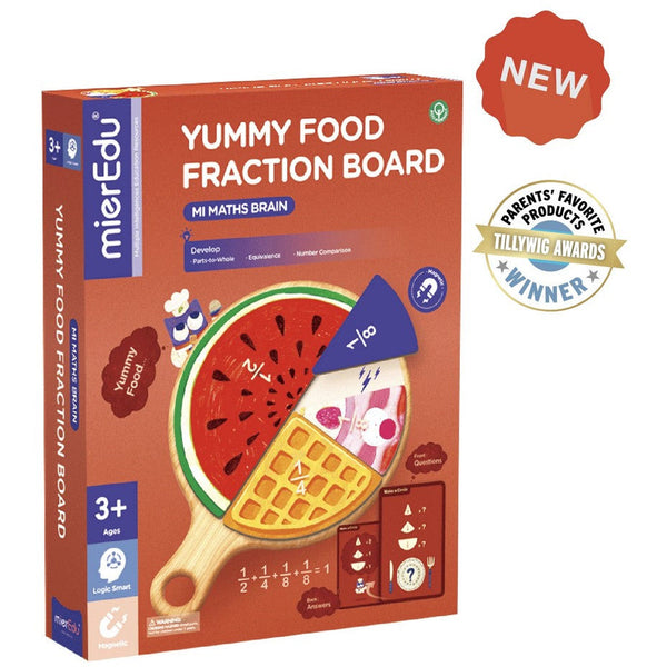 Yummy Food Fraction Board (Magnetic)
