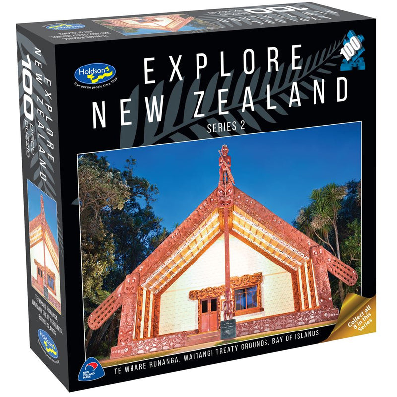 Explore New Zealand: Te Whara Runanga, Waitangi - 100 pieces