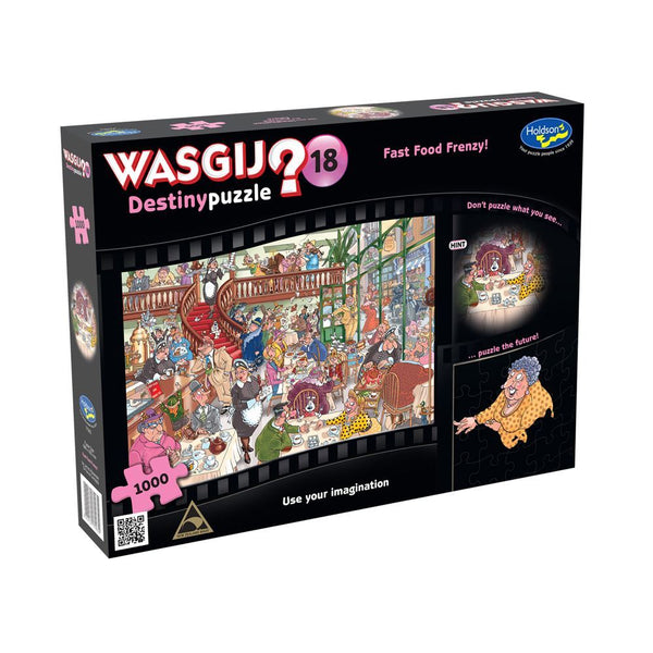 WASGIJ Destiny 18: Fast Food Frenzy! - 1000 pieces