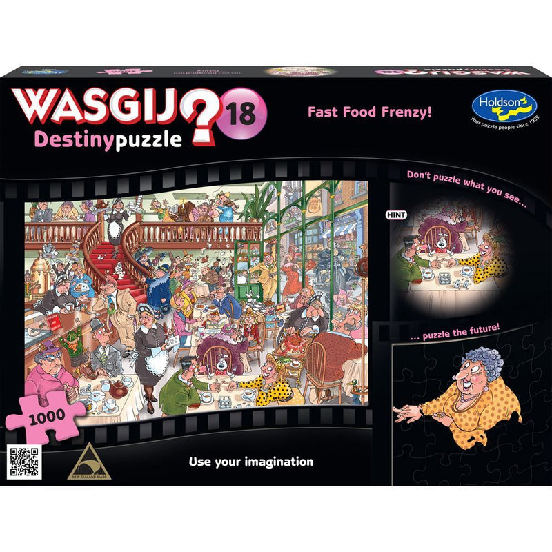 WASGIJ Destiny 18: Fast Food Frenzy! - 1000 pieces