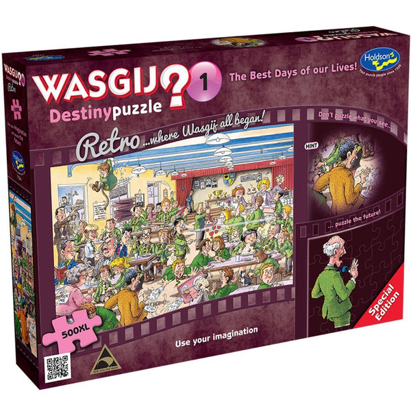 Retro WASGIJ Destiny 1: The Best Days of our Lives! - 500 pieces
