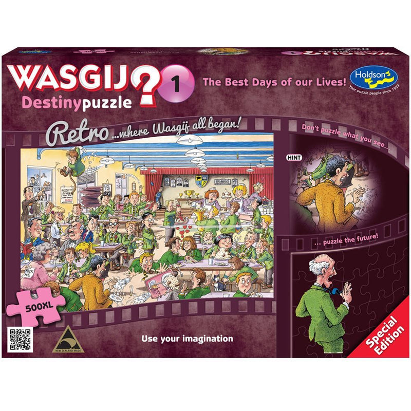 Retro WASGIJ Destiny 1: The Best Days of our Lives! - 500 pieces