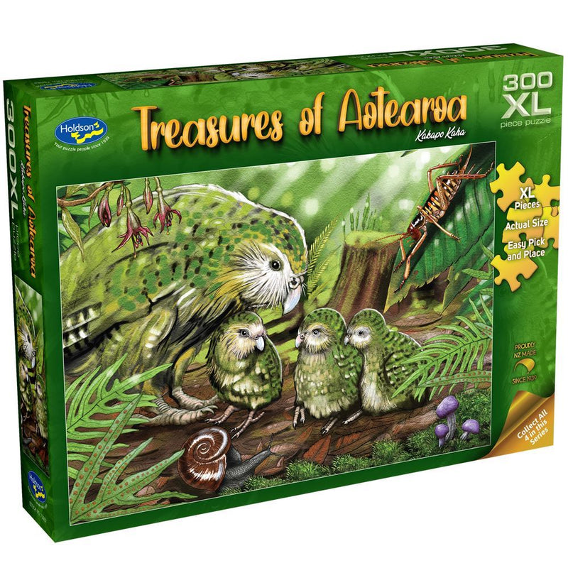 Treasures of Aotearoa: Kakapo Kaha - 300 pieces