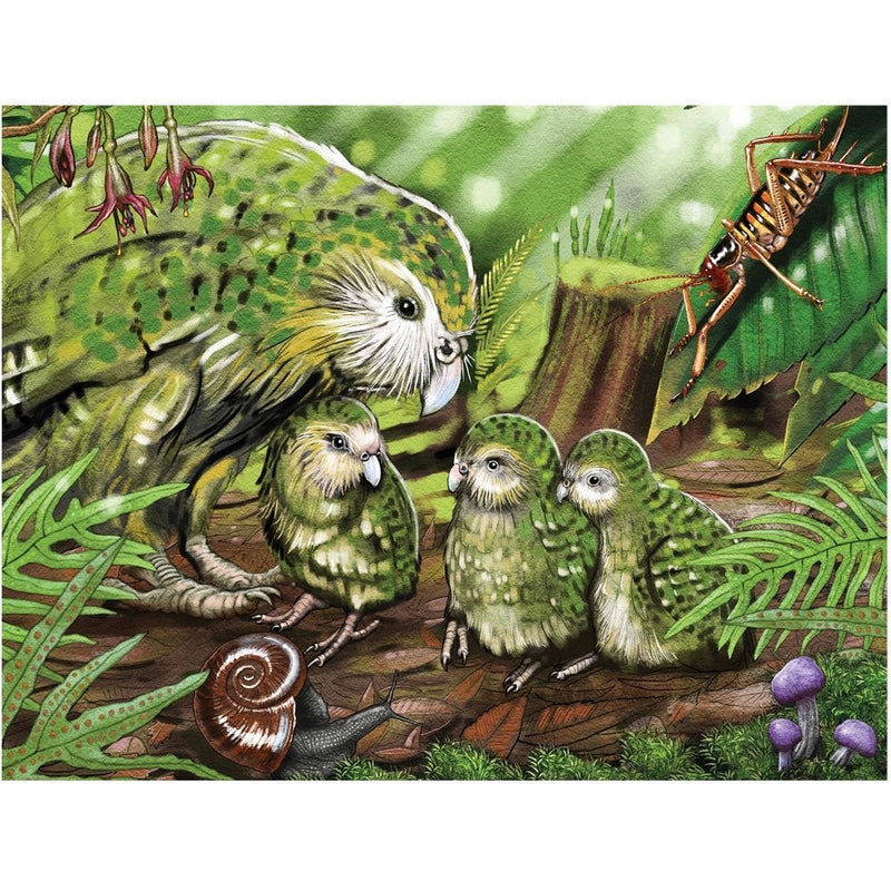 Treasures of Aotearoa: Kakapo Kaha - 300 pieces