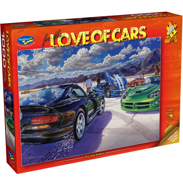 For the Love Of Cars: Dry Lake Snakes - 1000 pieces