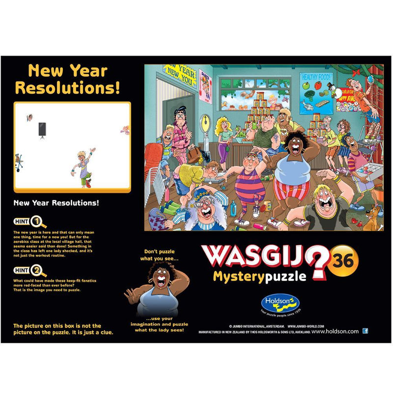 WASGIJ Original 36: New Year Resolutions! - 1000 pieces