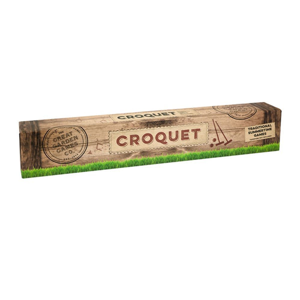 Wooden Croquet Set