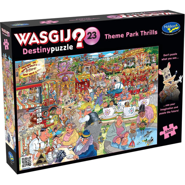 WASGIJ Destiny 23: Theme Park Thrills! - 1000 pieces