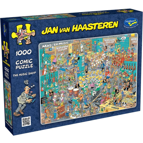 Jan Van Haasteren, The Music Shop - 1,000 pieces