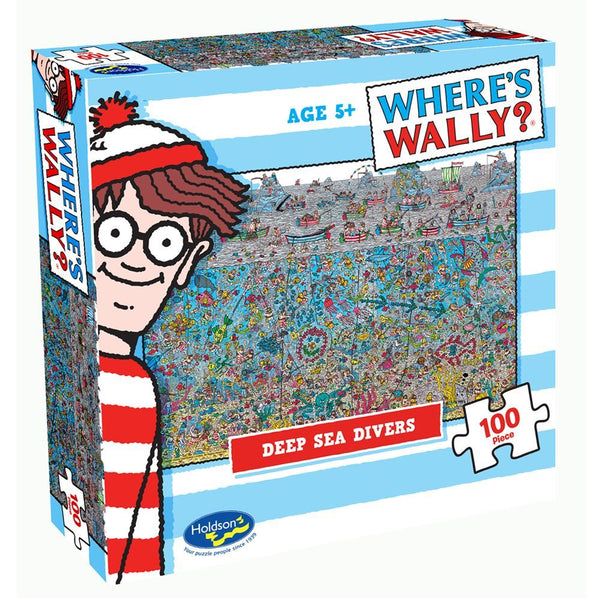 Where's Wally? Deep Sea Divers - 100 pieces
