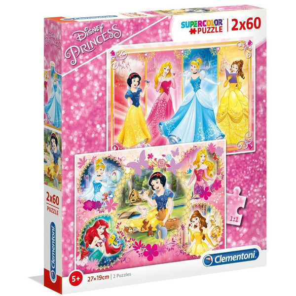 Super Colour: Disney Princess - 2 x 60pc