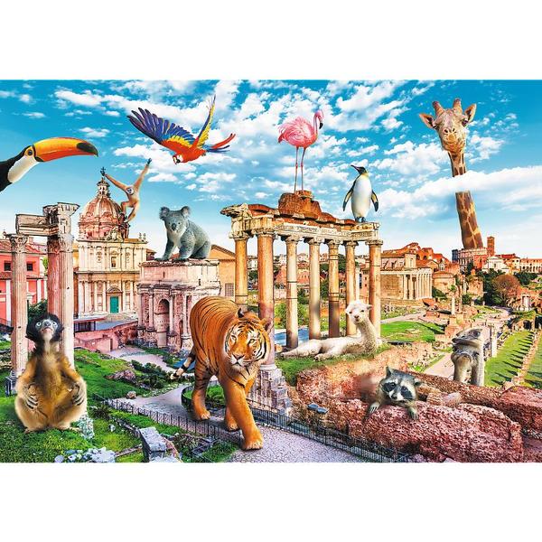 Funny Cities, Wild Rome - 1000 Pieces