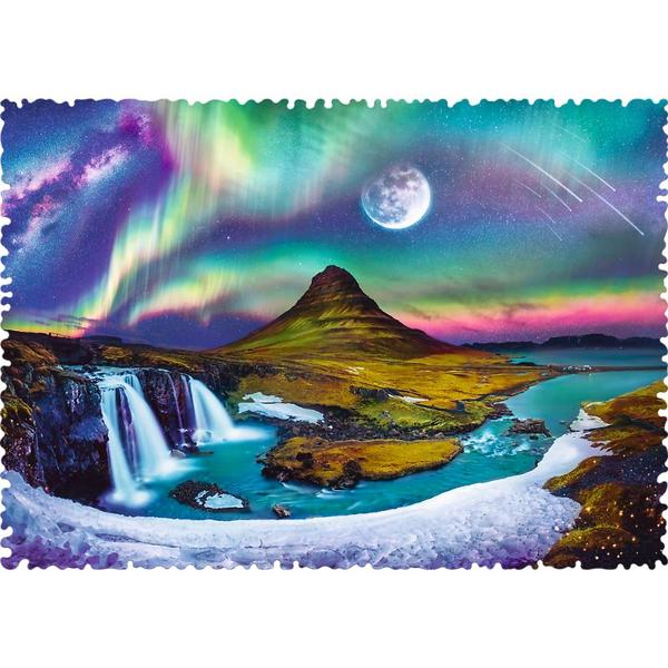 Crazy Shapes, Aurora over Iceland - 600 Pieces