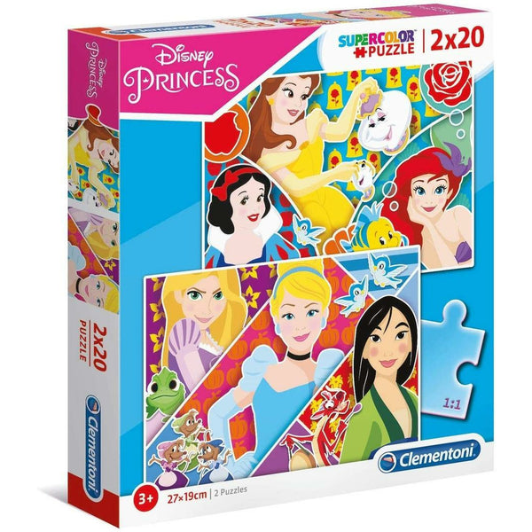Super Colour: Disney Princess - 2x20pc