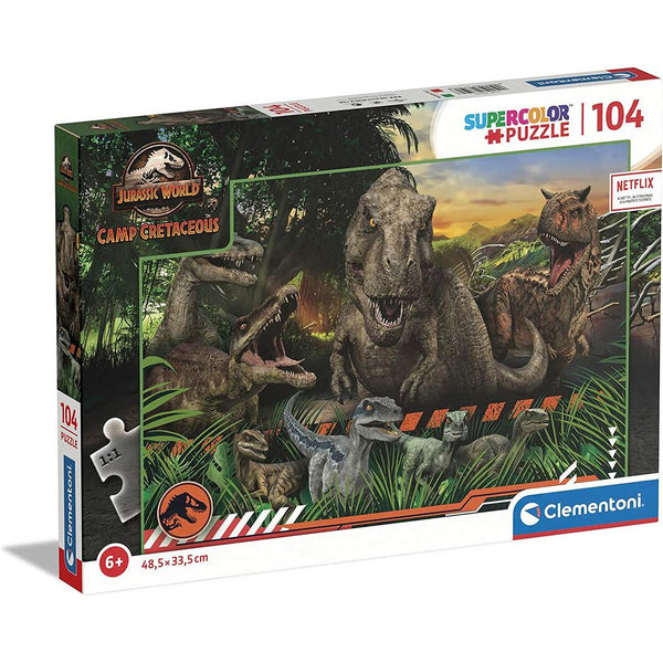 Super Colour: Jurassic World Camp Cretaceous 2 - 104pc