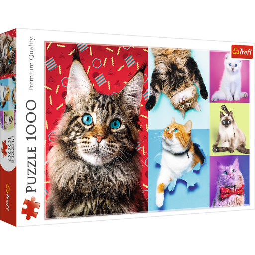 Happy Cats - 1000 Pieces