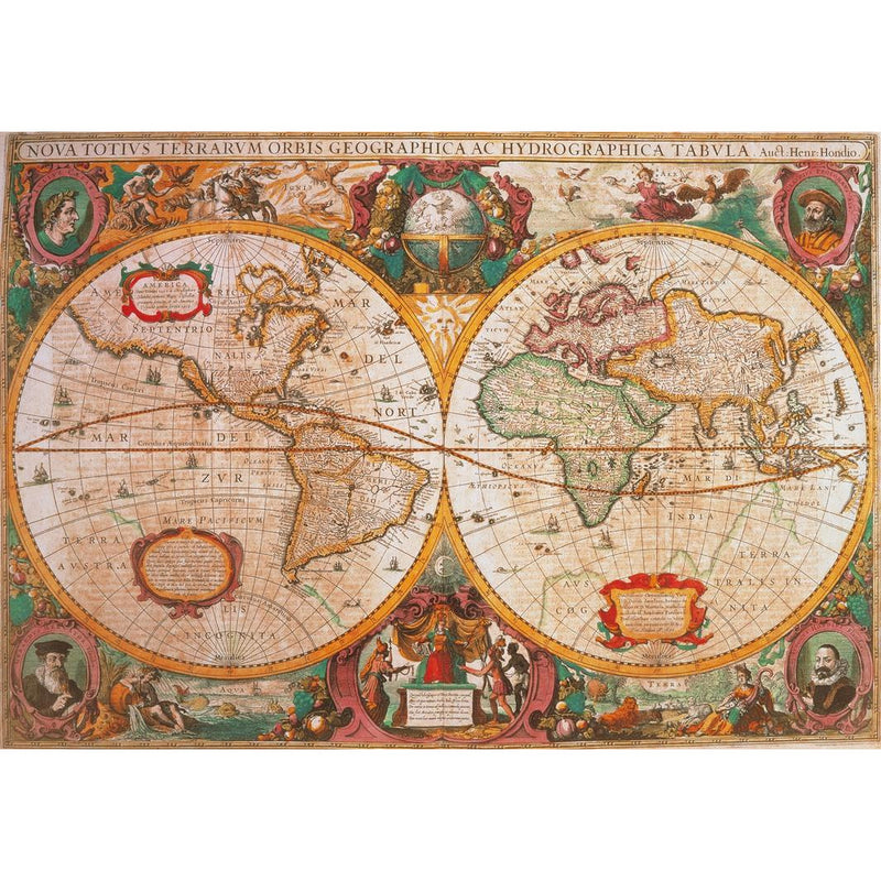 High Quality, Old Map - 1000 pieces