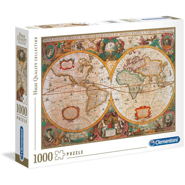 High Quality, Old Map - 1000 pieces