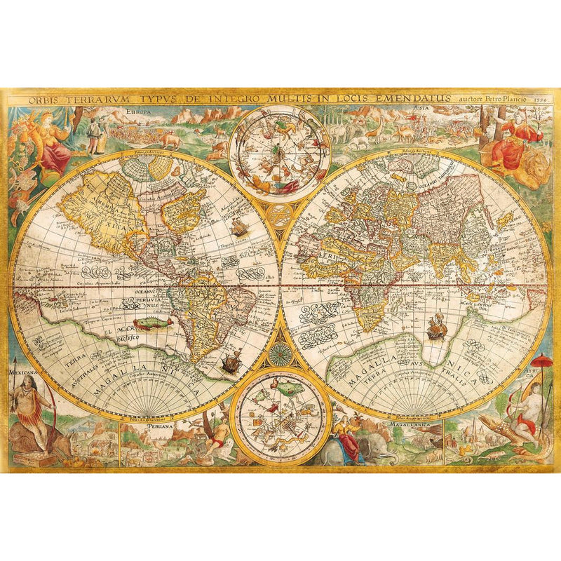 High Quality, Ancient Map - 2000 pieces