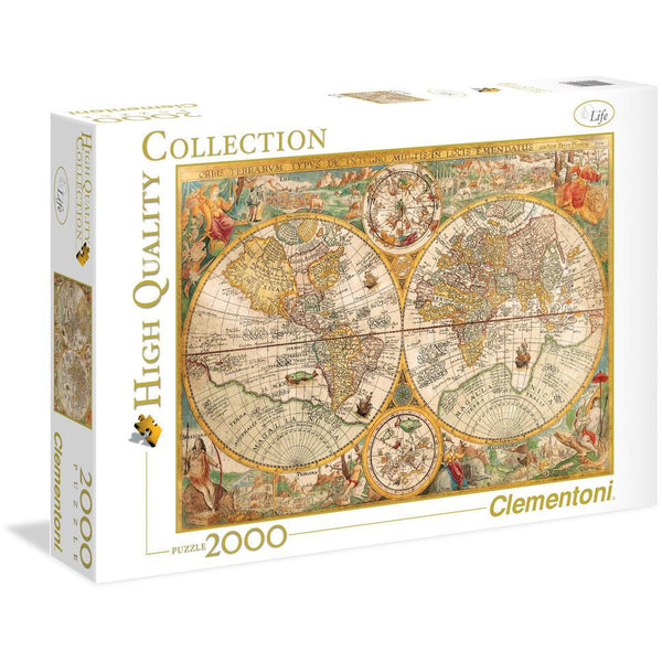 High Quality, Ancient Map - 2000 pieces