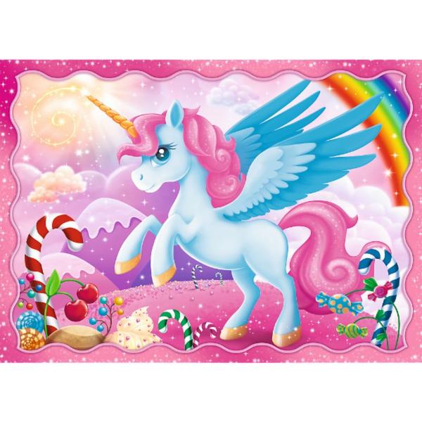 4in1, The magical world of unicorns - 35, 48, 54 & 70 Pieces