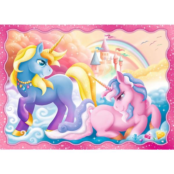 4in1, The magical world of unicorns - 35, 48, 54 & 70 Pieces
