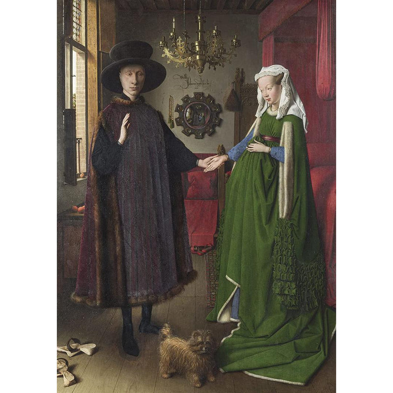 Museum, Van Eyck, "Arnolfini and Wife" - 1000 pieces