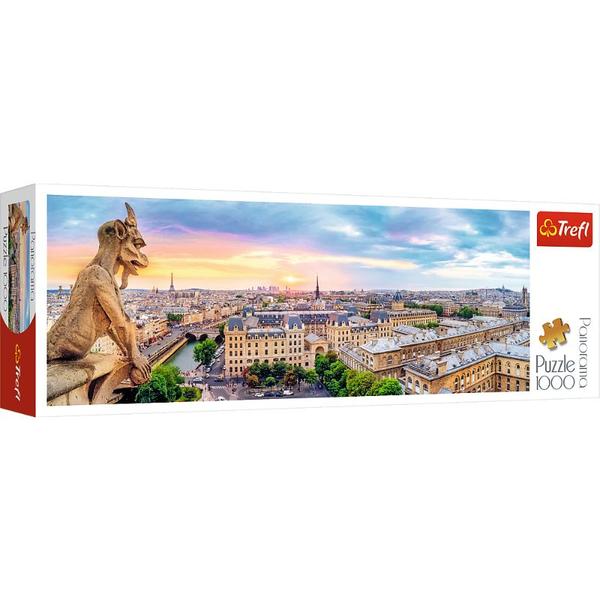 Panorama, View from the Cathedral of Notre-Dame de Paris - 1000 Pieces