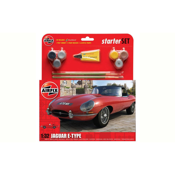 Airfix: Starter Set - Jaguar E-Type 1:32