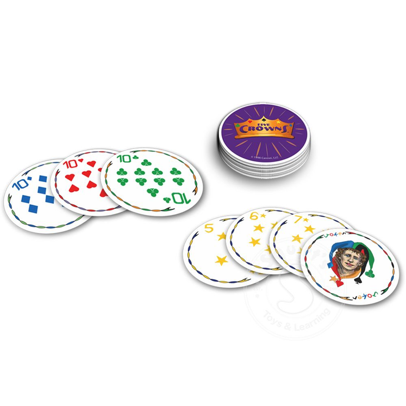 Five Crowns Mini Round Tin