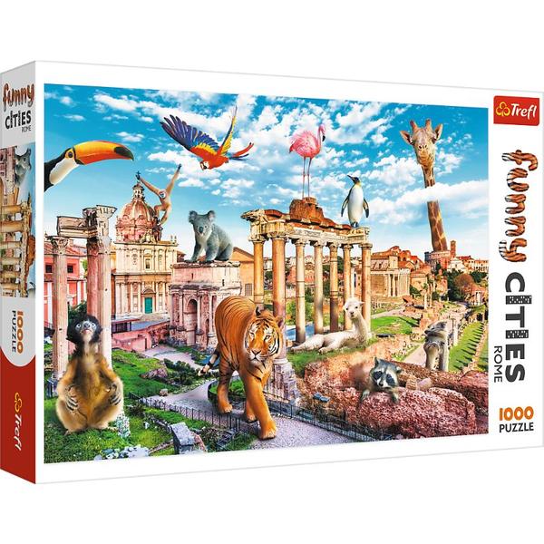 Funny Cities, Wild Rome - 1000 Pieces