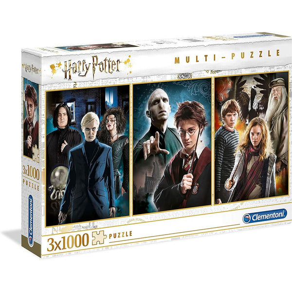 3 x Harry Potter Puzzles - 1,000 pieces
