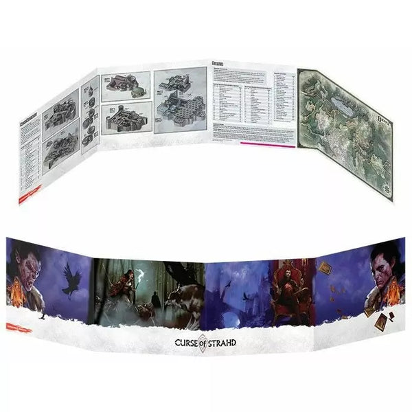 Dungeons & Dragons: Dungeon Master Screen Curse of Strahd