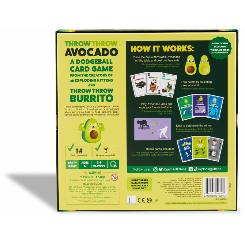 Throw Throw Avocado
