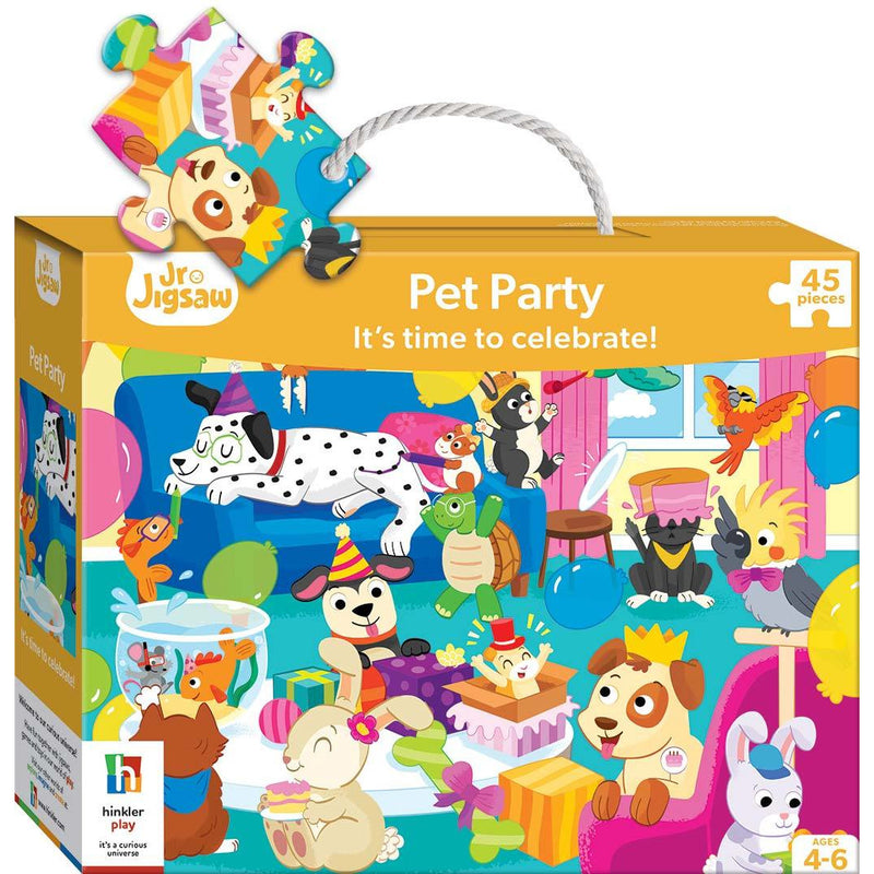 Junior Jigsaw, Pet Party - 45 Pieces