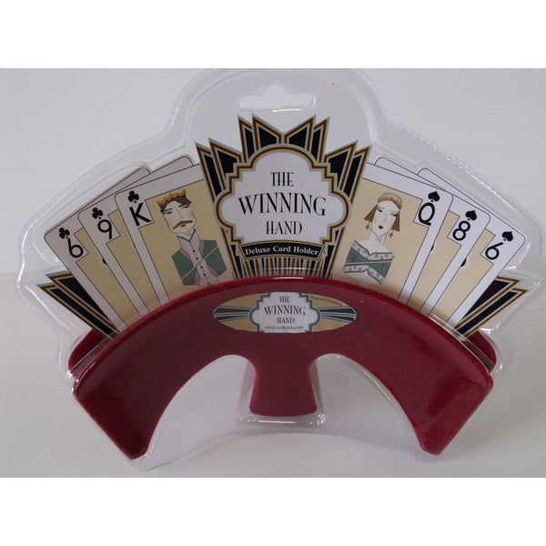 Winning Hand Card Holder - Burgandy