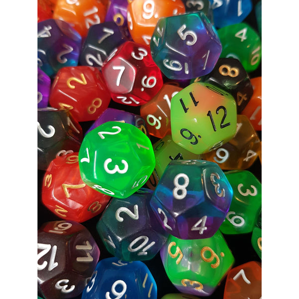 D12 Dice (Random Colour)